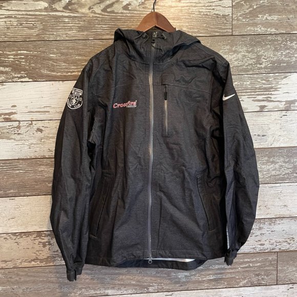 Nike Other - NIKE Tech Waterproof Zip Up Rain Jacket Athletic